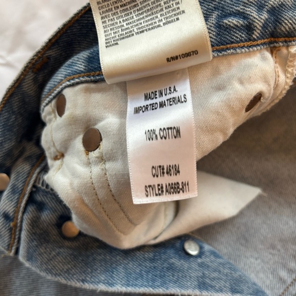 AGOLDE Riley High Rise Straight Crop - Picture 5 of 5